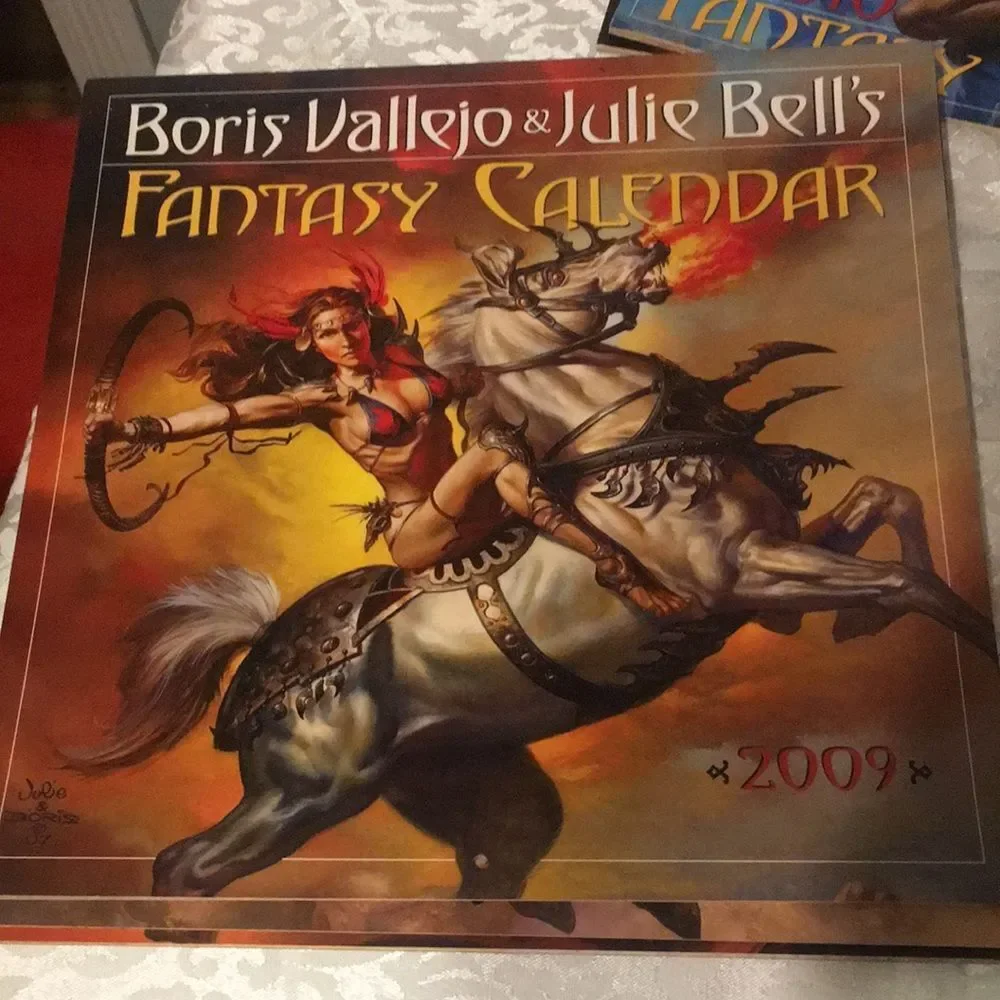Boris Vallejo & Julie Bell Calendar’s